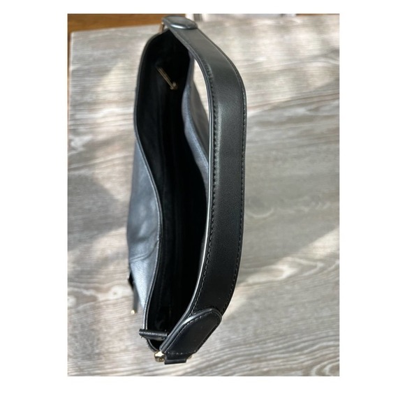 Michael Kors black leather hobo bag  #017 - Picture 5 of 9